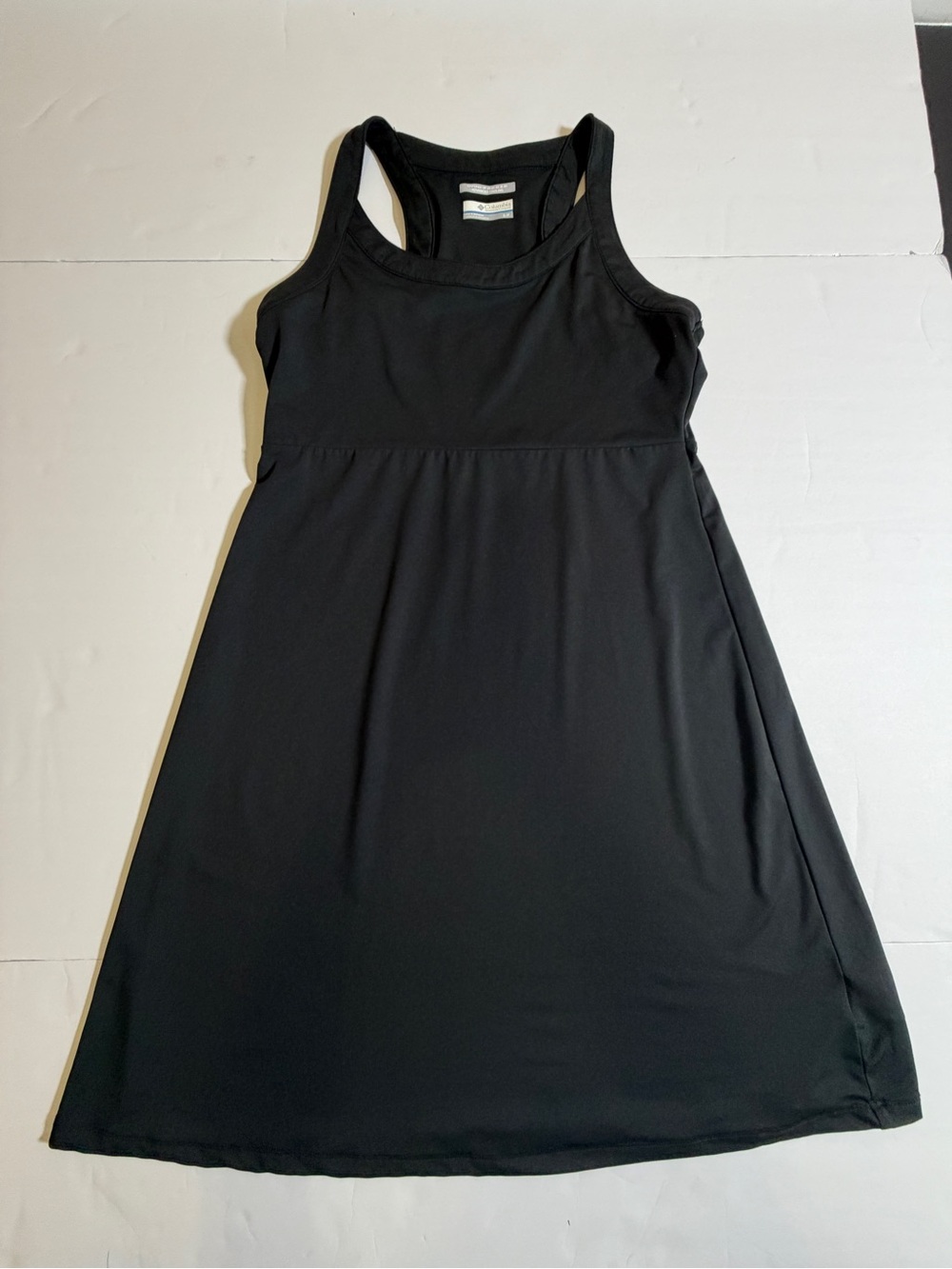 Columbia Omni Freeze Black Racerback A-Line Dress